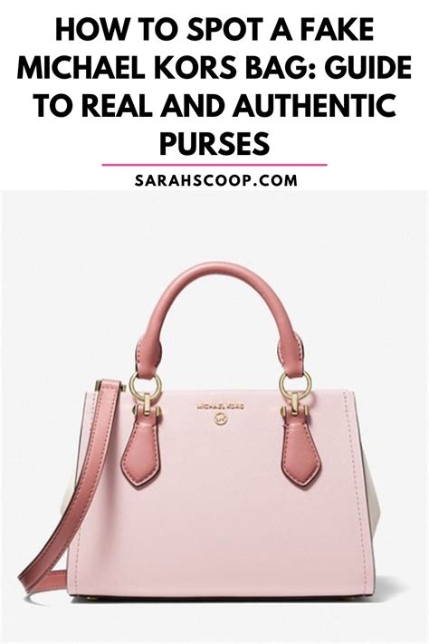 how to spot a fake michael kor purse|michael kors serial number lookup.